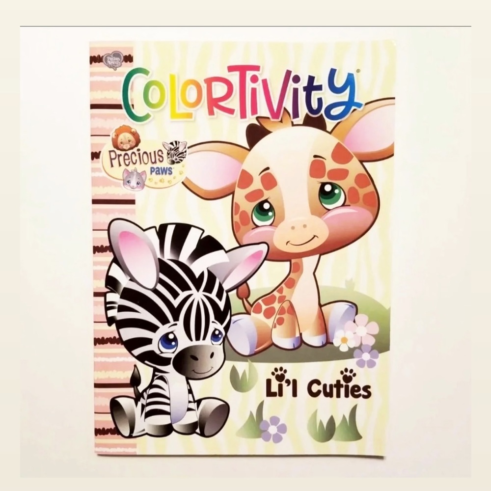 Precious paws coloring and activity book